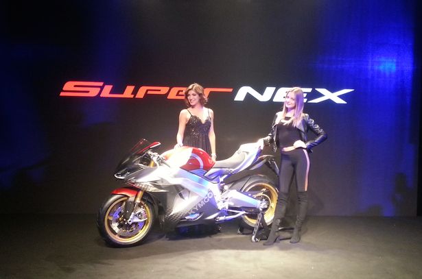 Launch of the SuperNex in Milan (Image: Geoff Hill)